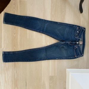 True religion dark wash size 30 skinny
